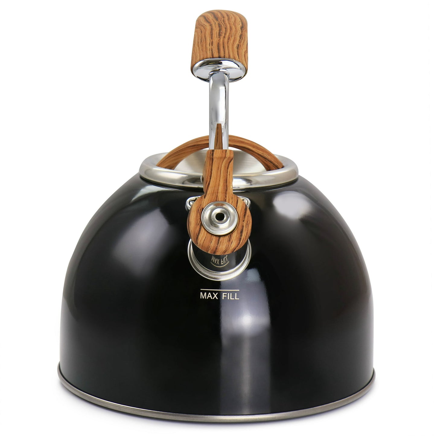Mr. Coffee 2 QT Whistling Tea Kettle - Black