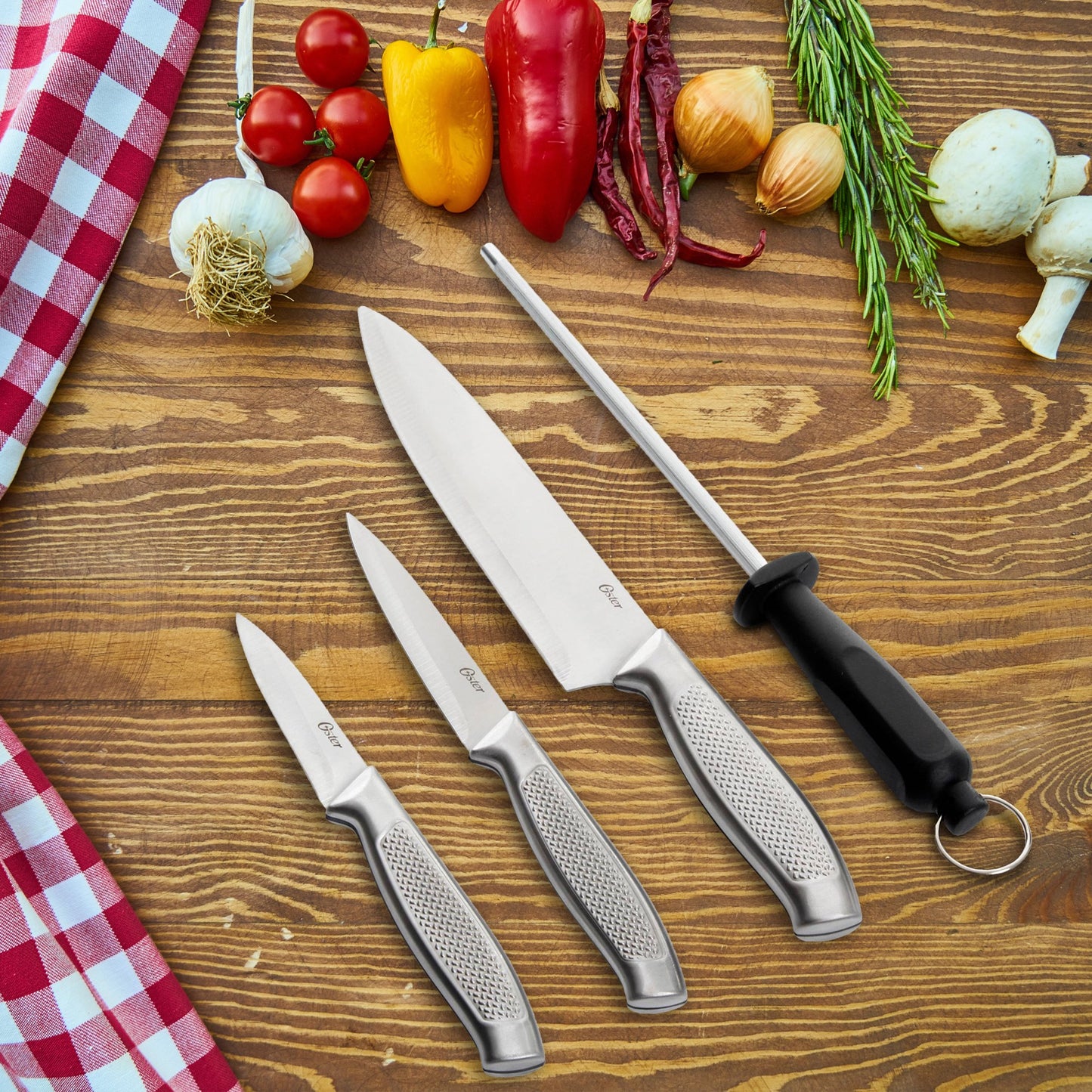 4 PC Oster Edgefield Cutlery Set