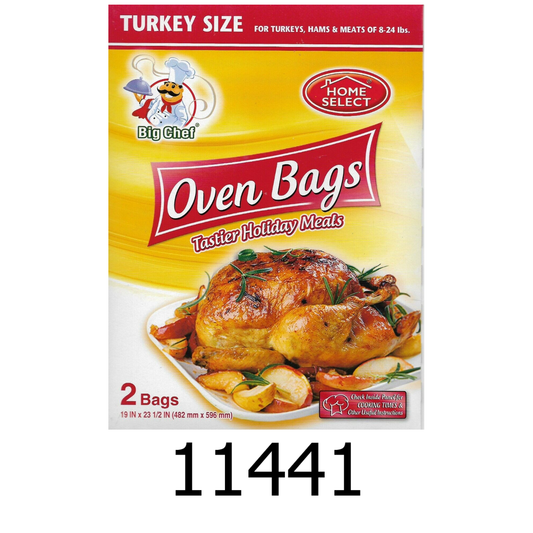 Oven Bags Turkey Size (2 Packs)