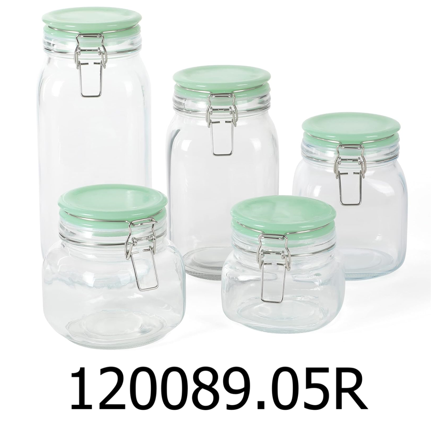 5 PC Martha Stewart Canister Set
