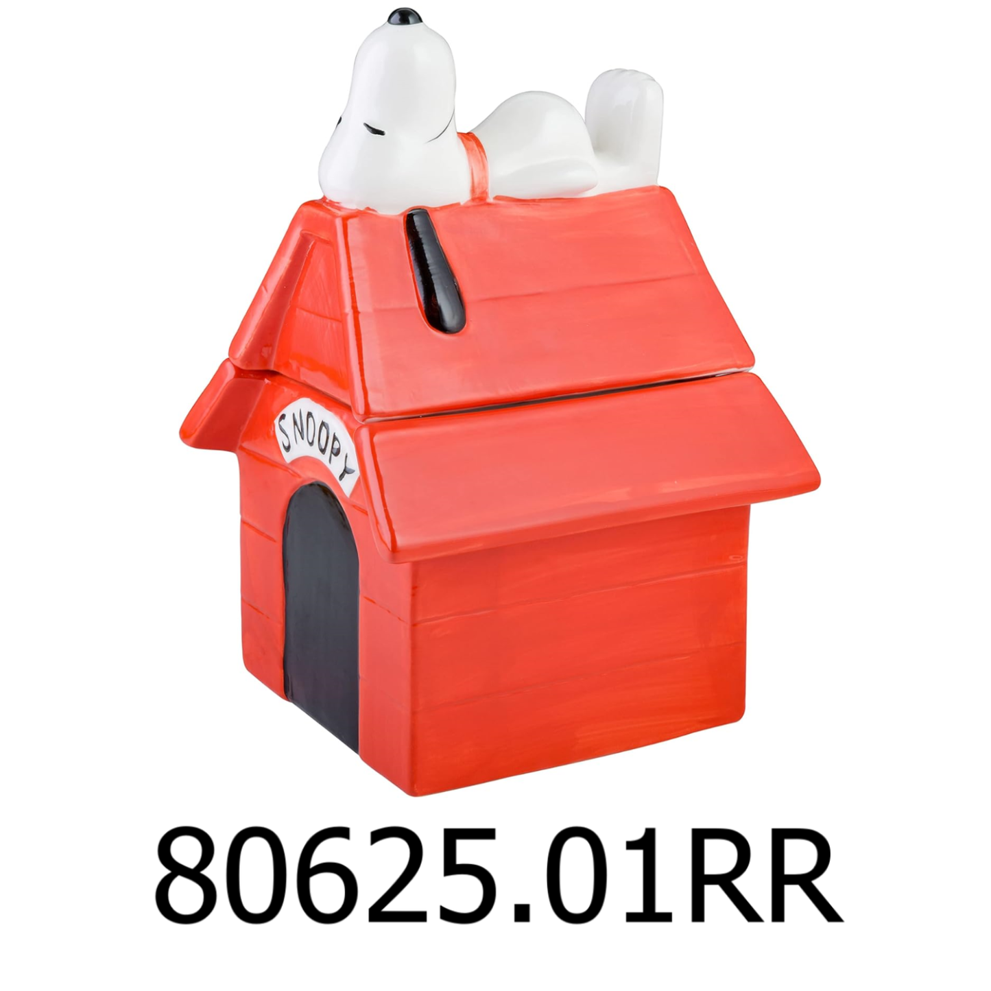 11.2" Peanuts Classic Snoopy Doghouse Cookie Jar