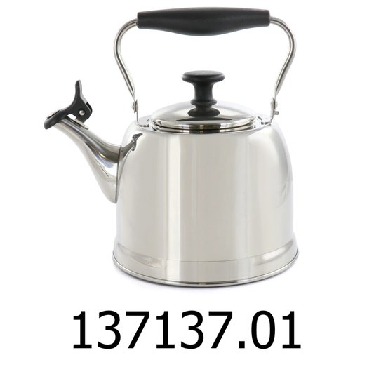 2.2 QT Silver Martha Stewart Tea Kettle