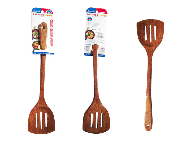 15.5" Bamboo Slotted Turner (Set of 3)