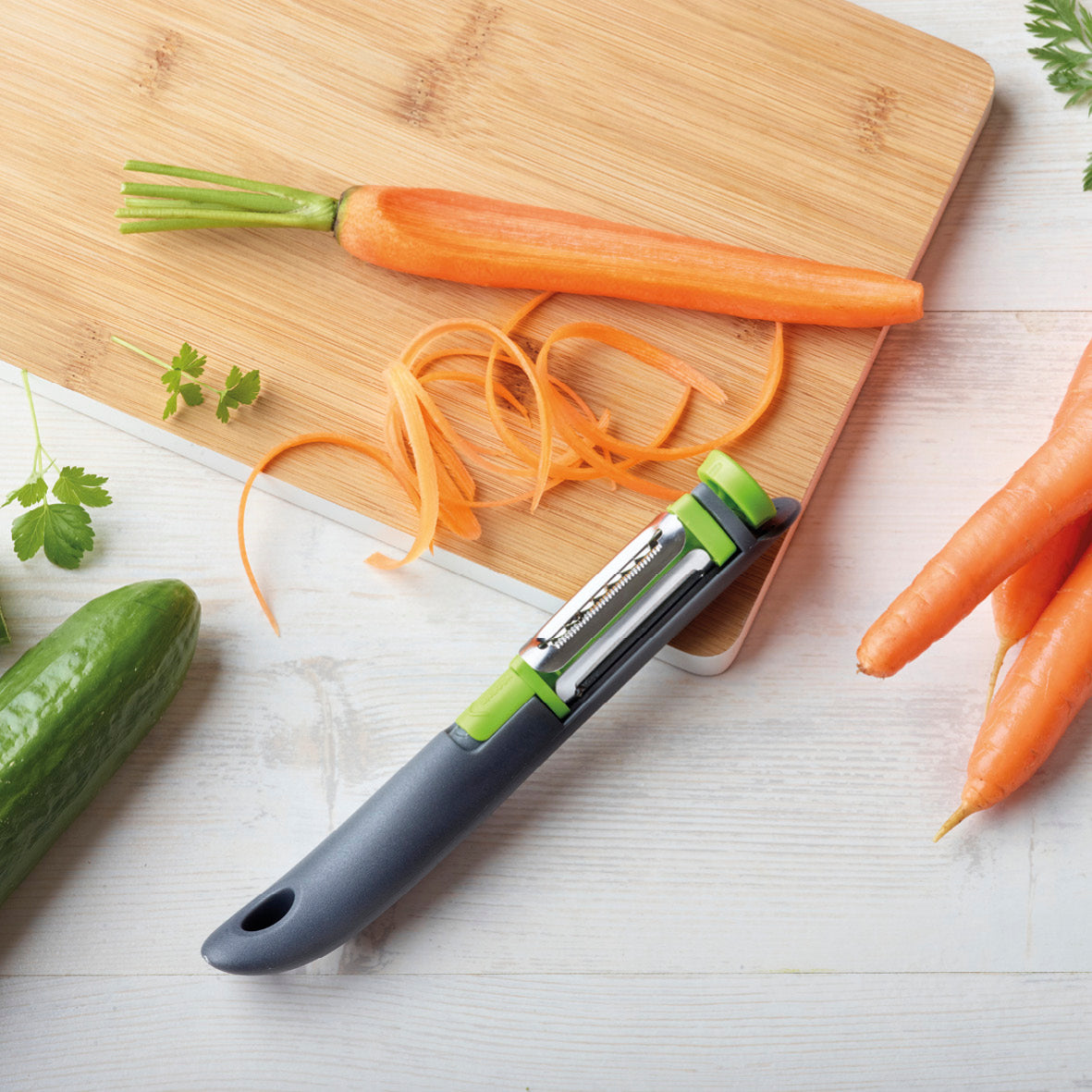 3 in 1 Green Deluxe Peeler
