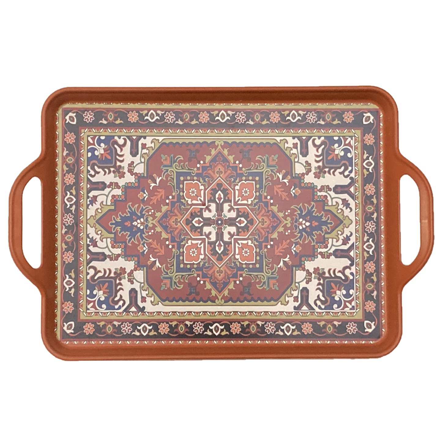 Large Brown Decorative Tray