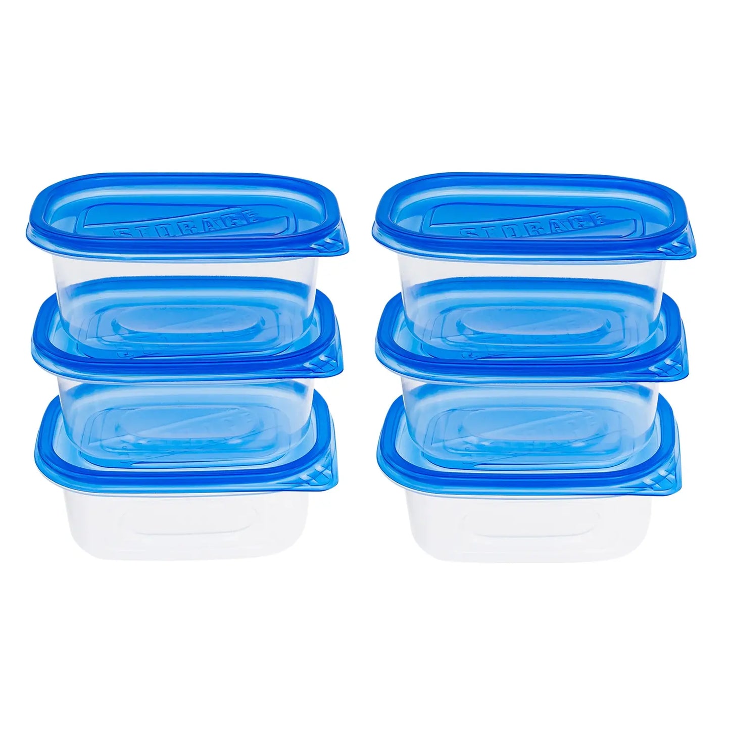 HQ Trends Plastic Food Containers with Lids, BPA Free, Freezer Safe, Microwave Safe, Dishwasher Safe, Reusable, 30 Pieces
