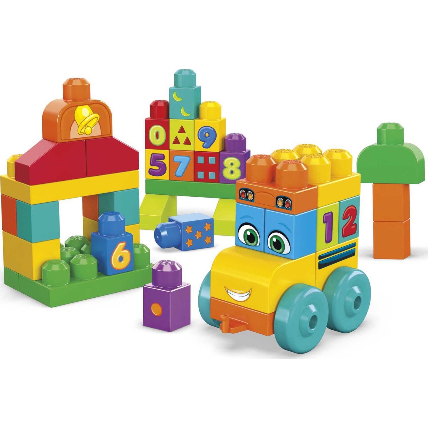 Fisher Price Mega Bloks 123 Counting Bus