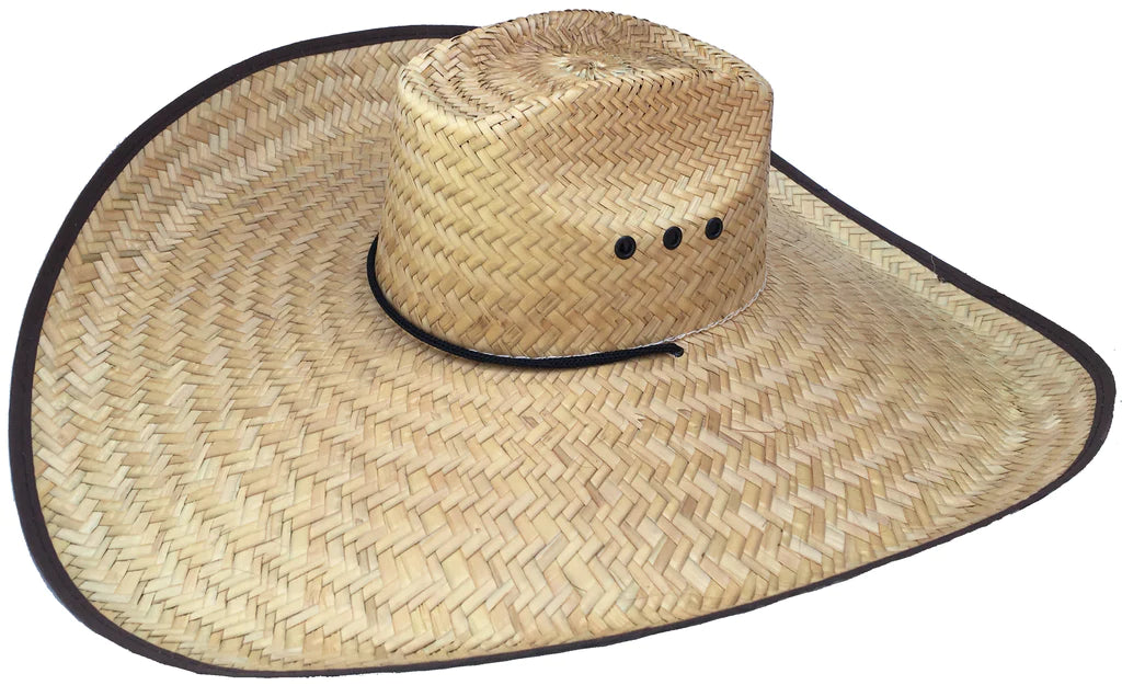 Mexican Palm Straw Cowboy Hat