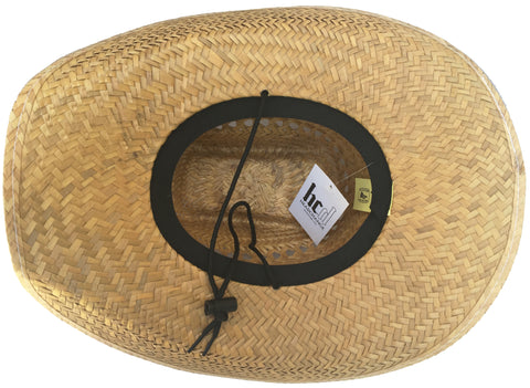 Mexican Palm Straw Cowboy Hat