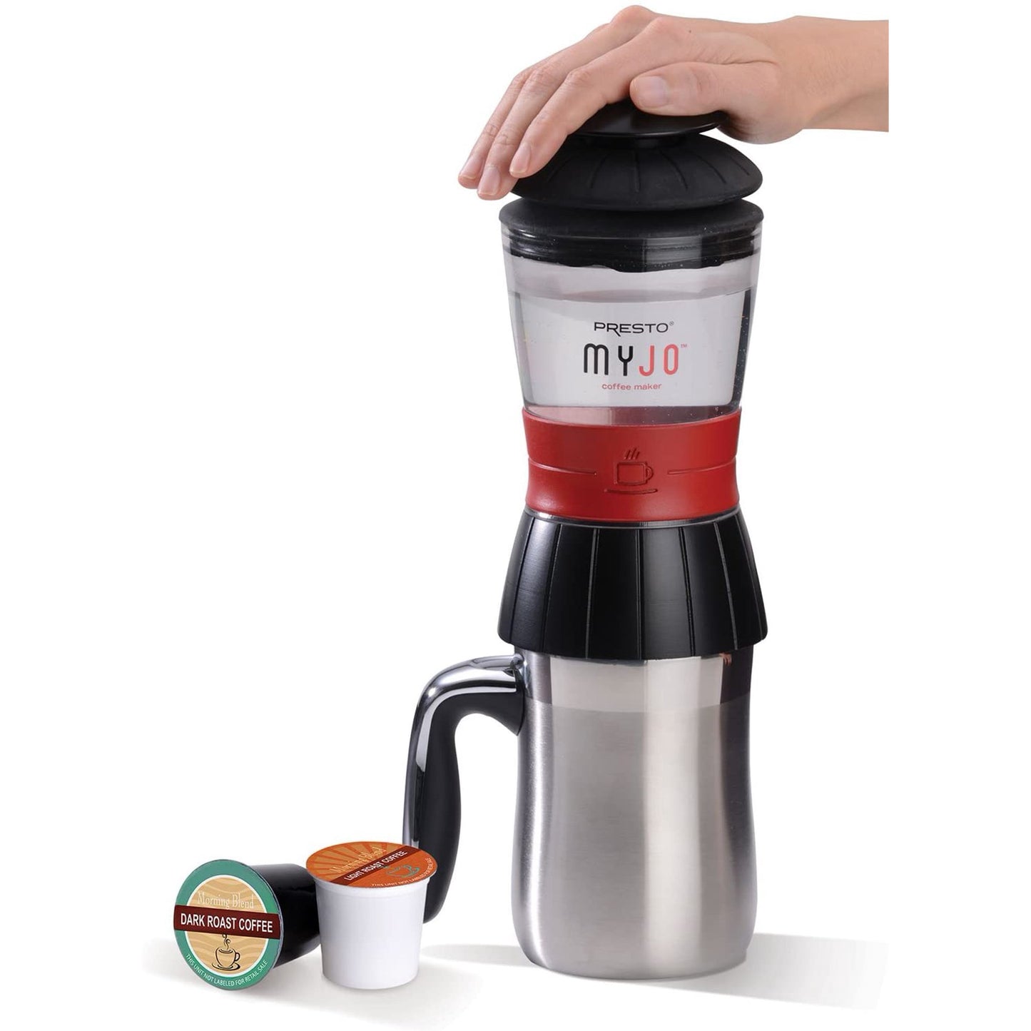 Presto MyJo Single Cup Coffee Maker, Black