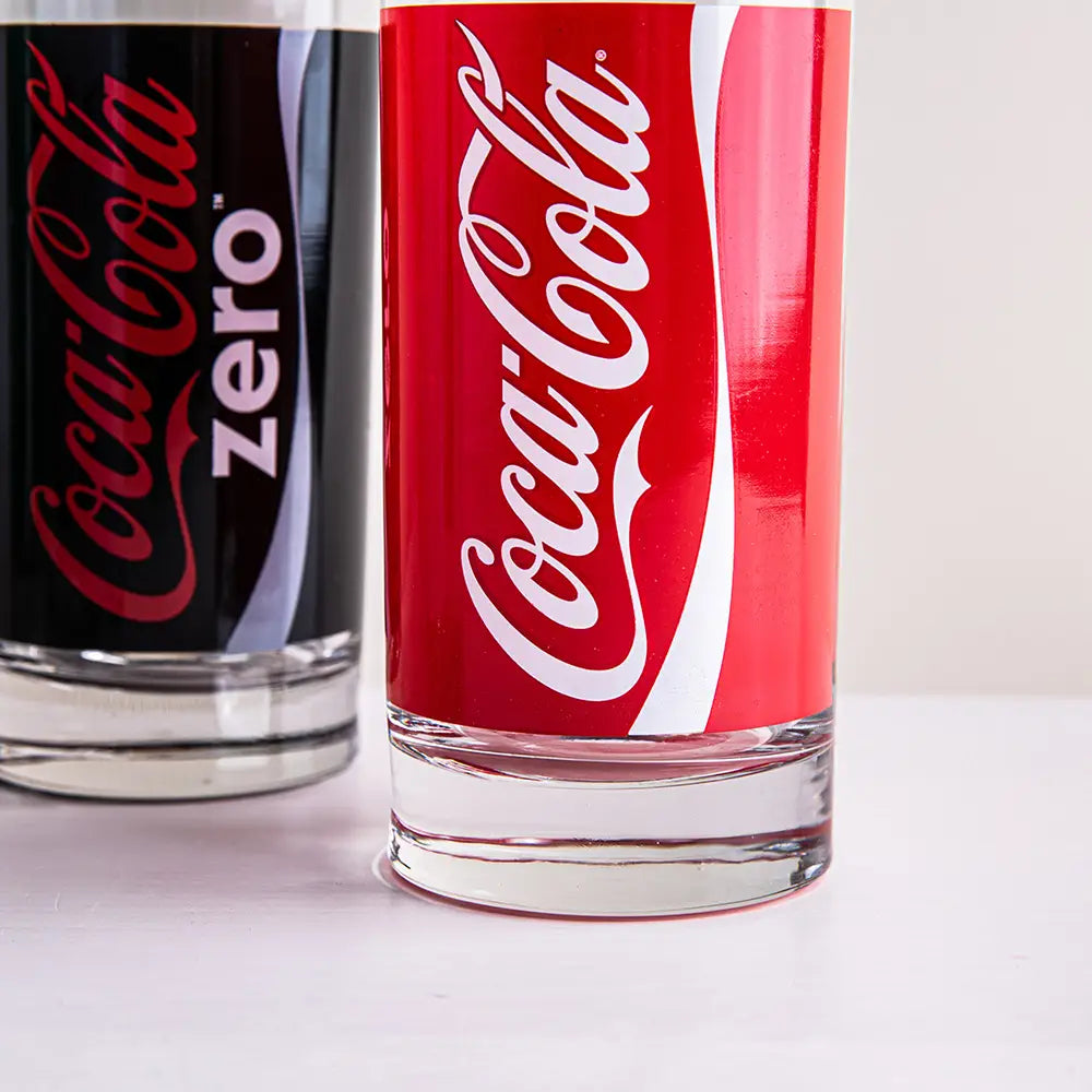 4 PC Coca Cola / Sprite Style Glasses
