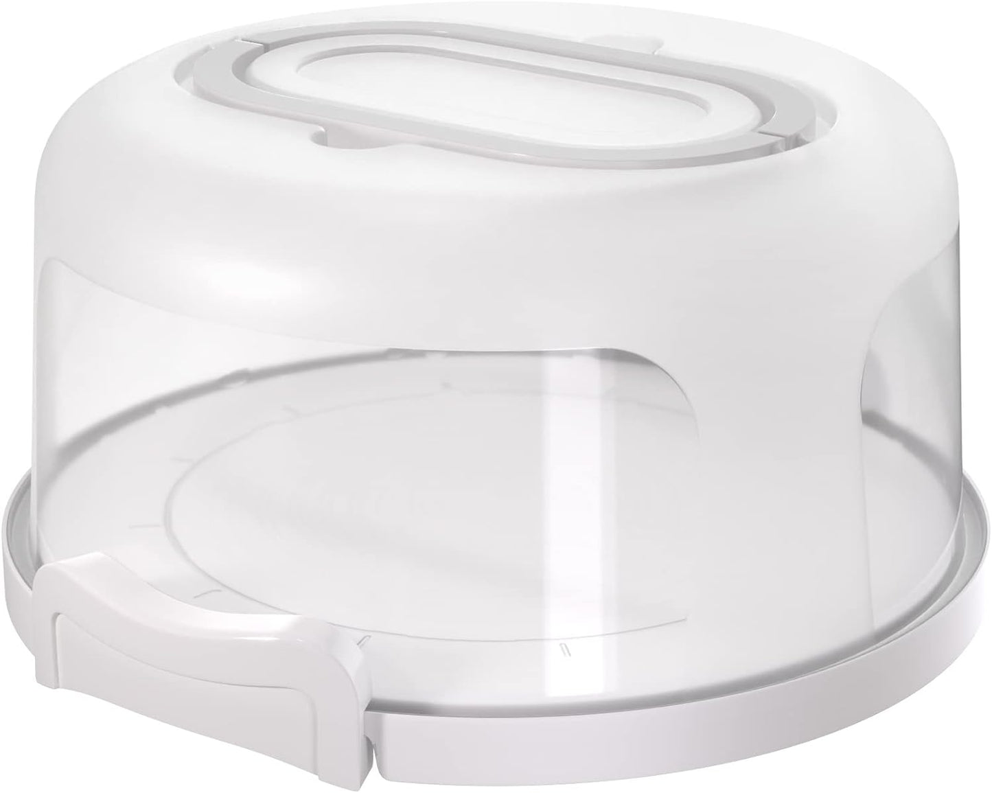 Portable Cake Carrier - White