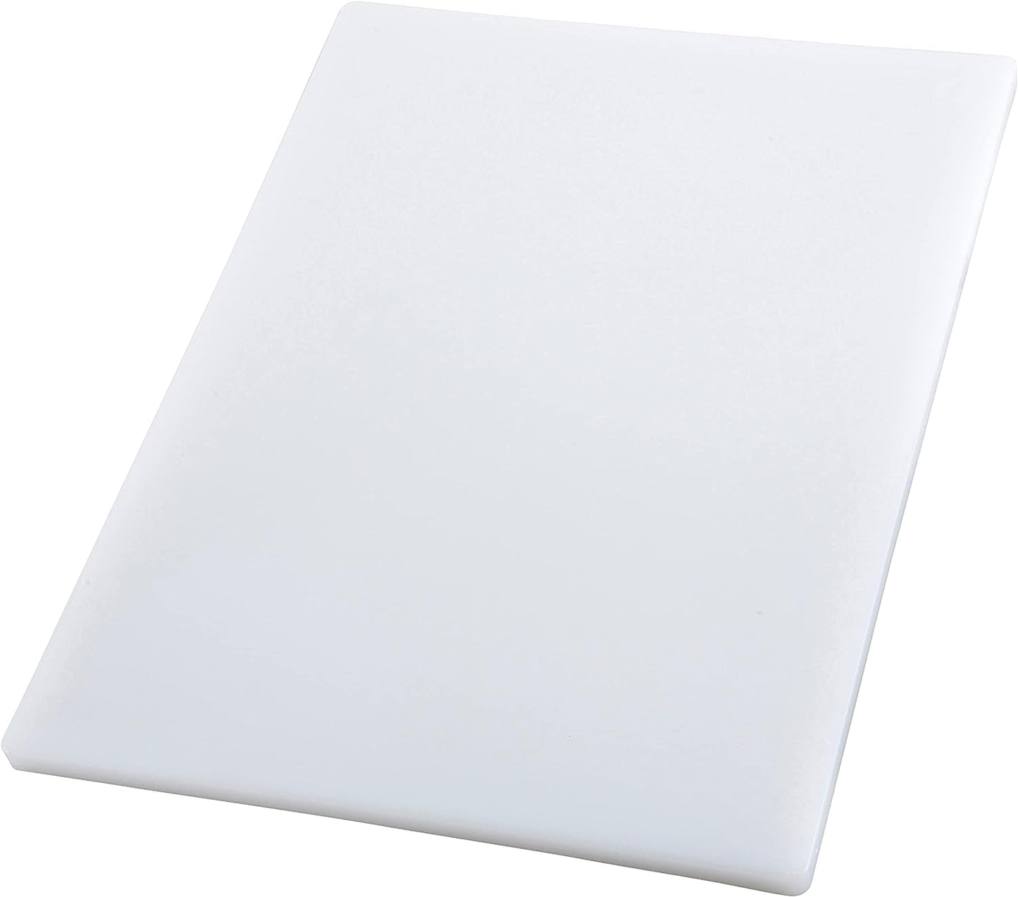 20" x 15" x 0.5" PE White Cutting Board