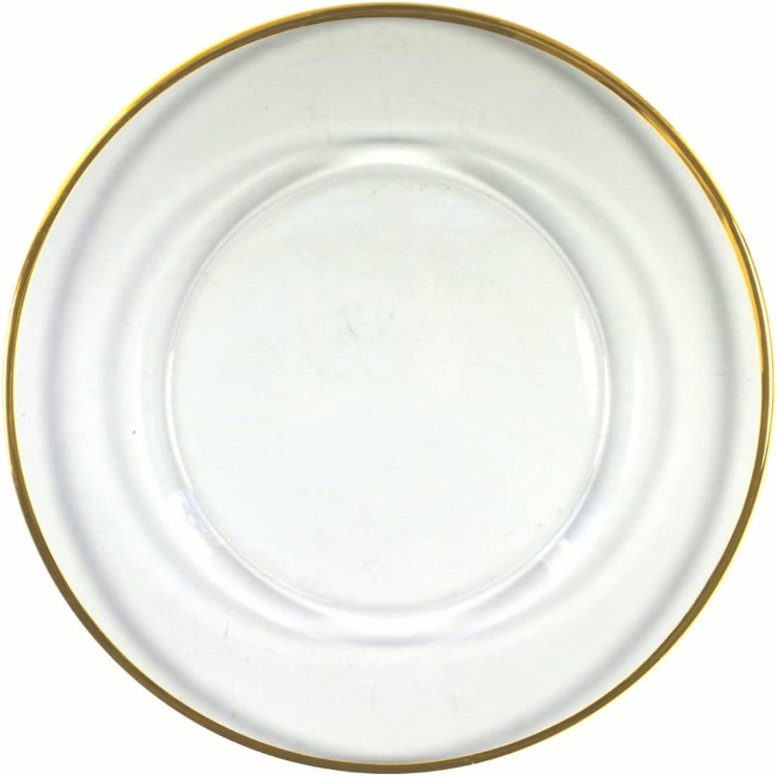 6 PC 13" Gold Charger Plate