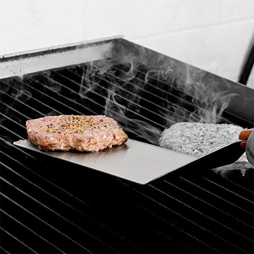 Hamburger Turner Spatula with Wooden Handle