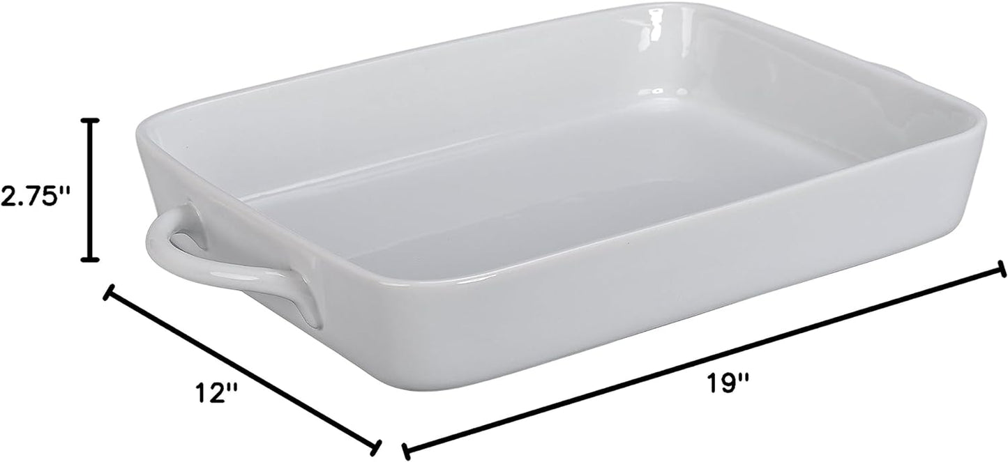 6 QT Rectangle Baker Dish with Handles
