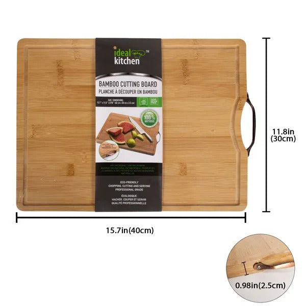 40cm Bamboo Cutting Board
