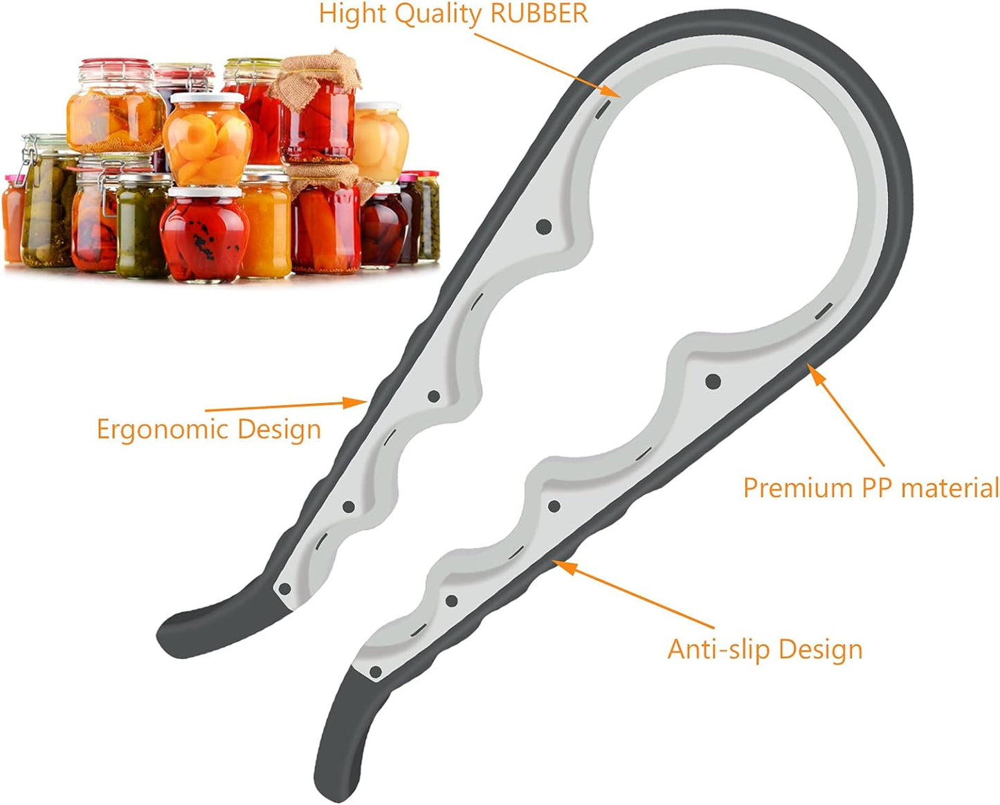 Gray Jar Opener