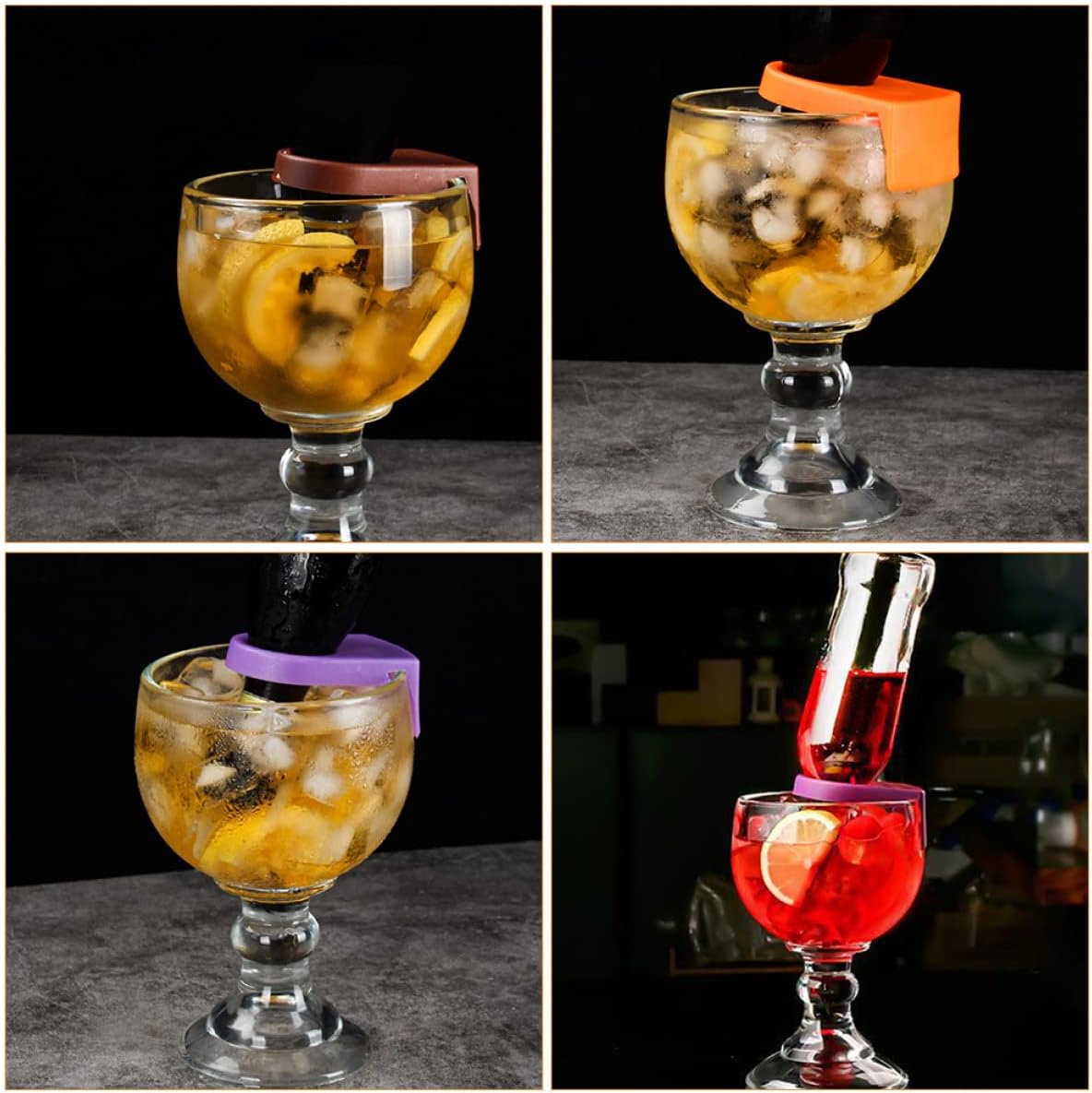 6 PC 21 oz Schooner Beer Glass