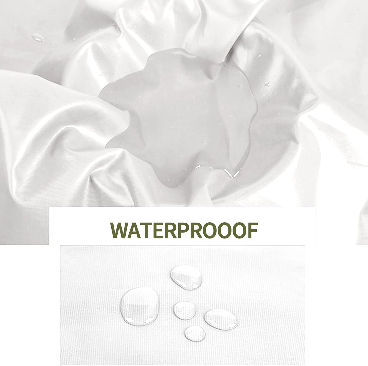 12 x 10 ft White Heavy Duty Tarp