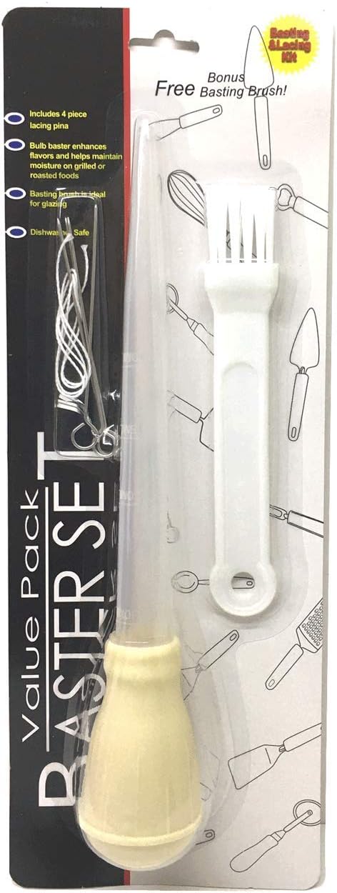 Bulb Baster Brush Lacing Pins Set