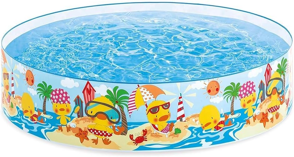 INTEX Duckling Snapset Pool Toy For Kids (Age 3+)