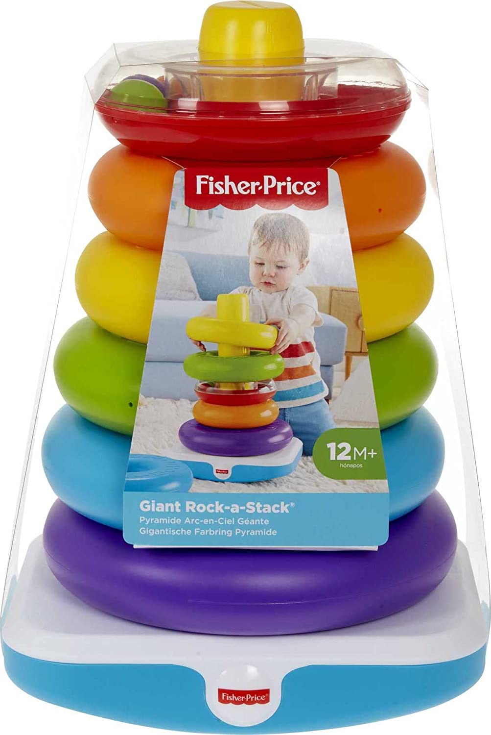 Fisher-Price Toddler Toy Giant Rock-A-Stack