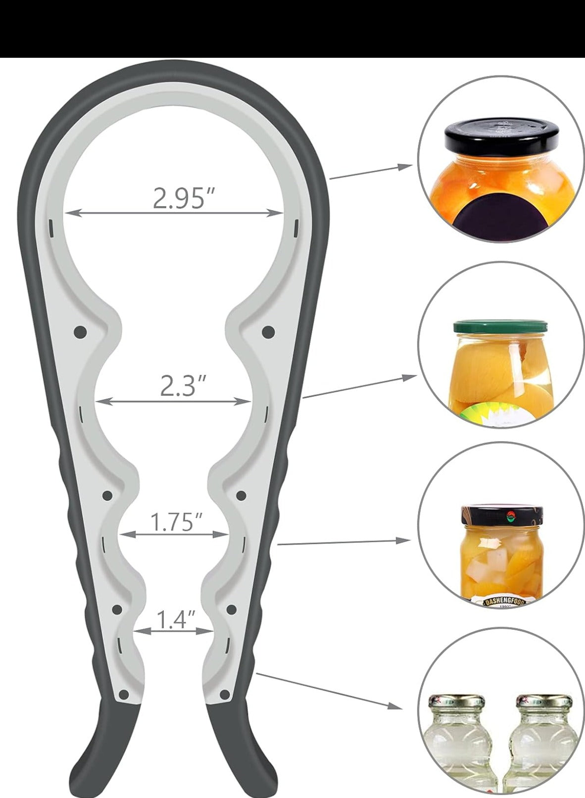 Gray Jar Opener