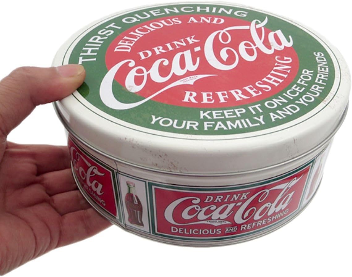 Coca Cola Round Treat Collectible Tin