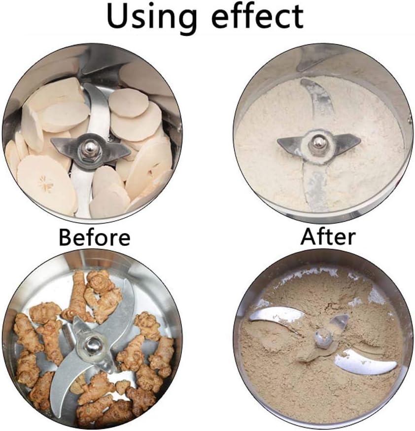 100g Stainless Steel Grain Mill Grinder / Multi Function Disintegrator