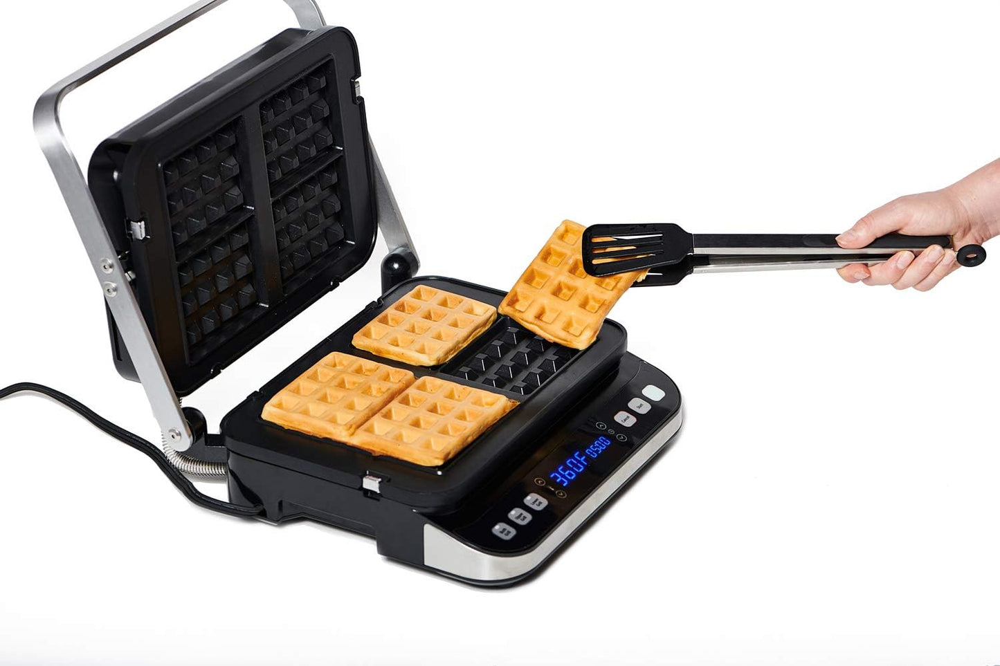 Yedi Total Package 6-in-1 Digital Grill, Waffle Maker, Panini Press