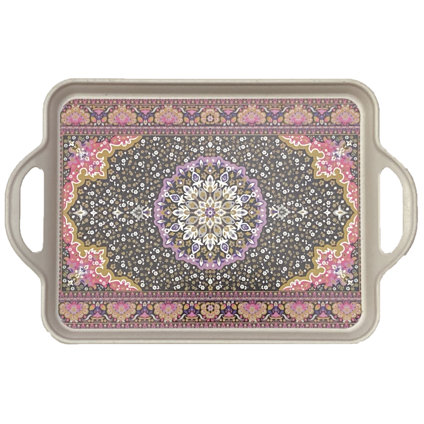 Small White Decorative Tray