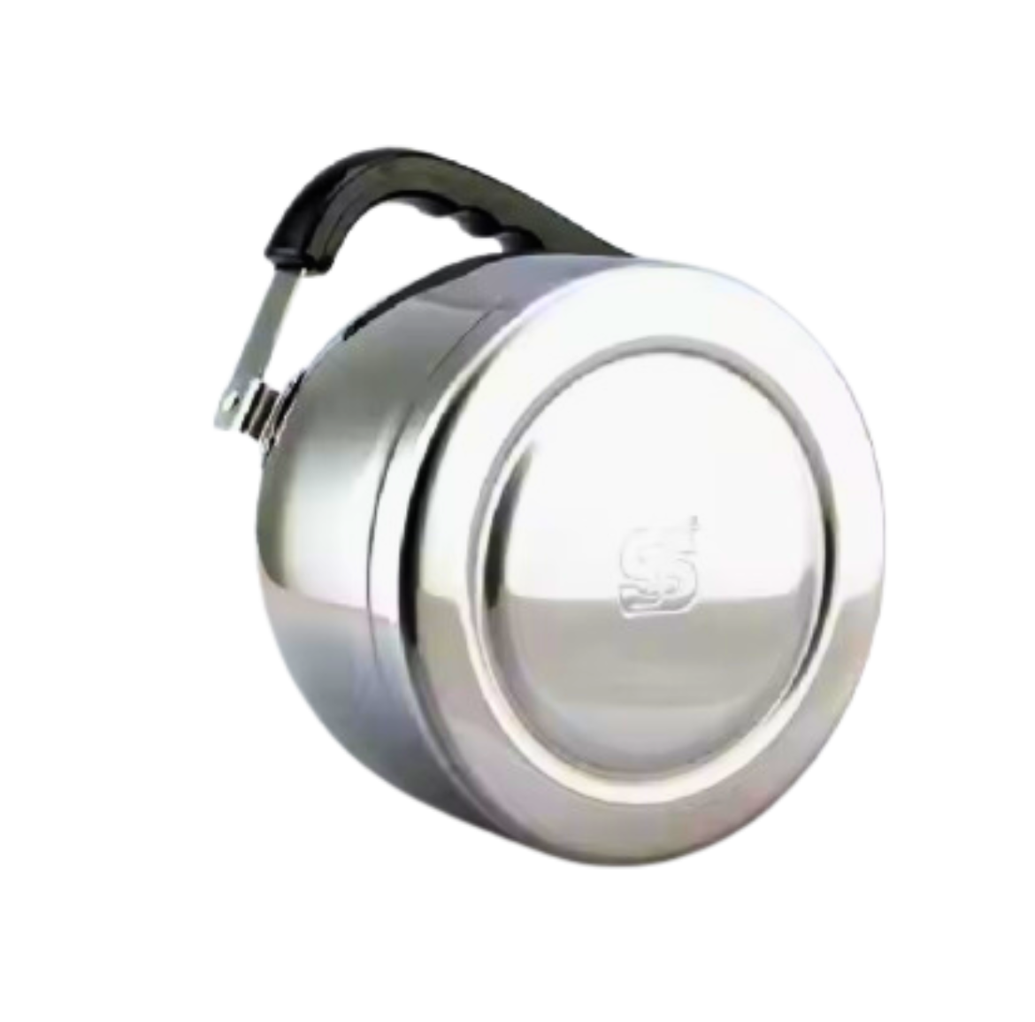 3 Liter Whistling Heavy Duty Stainless Steel Tea Kettle with Black Handle, Classic