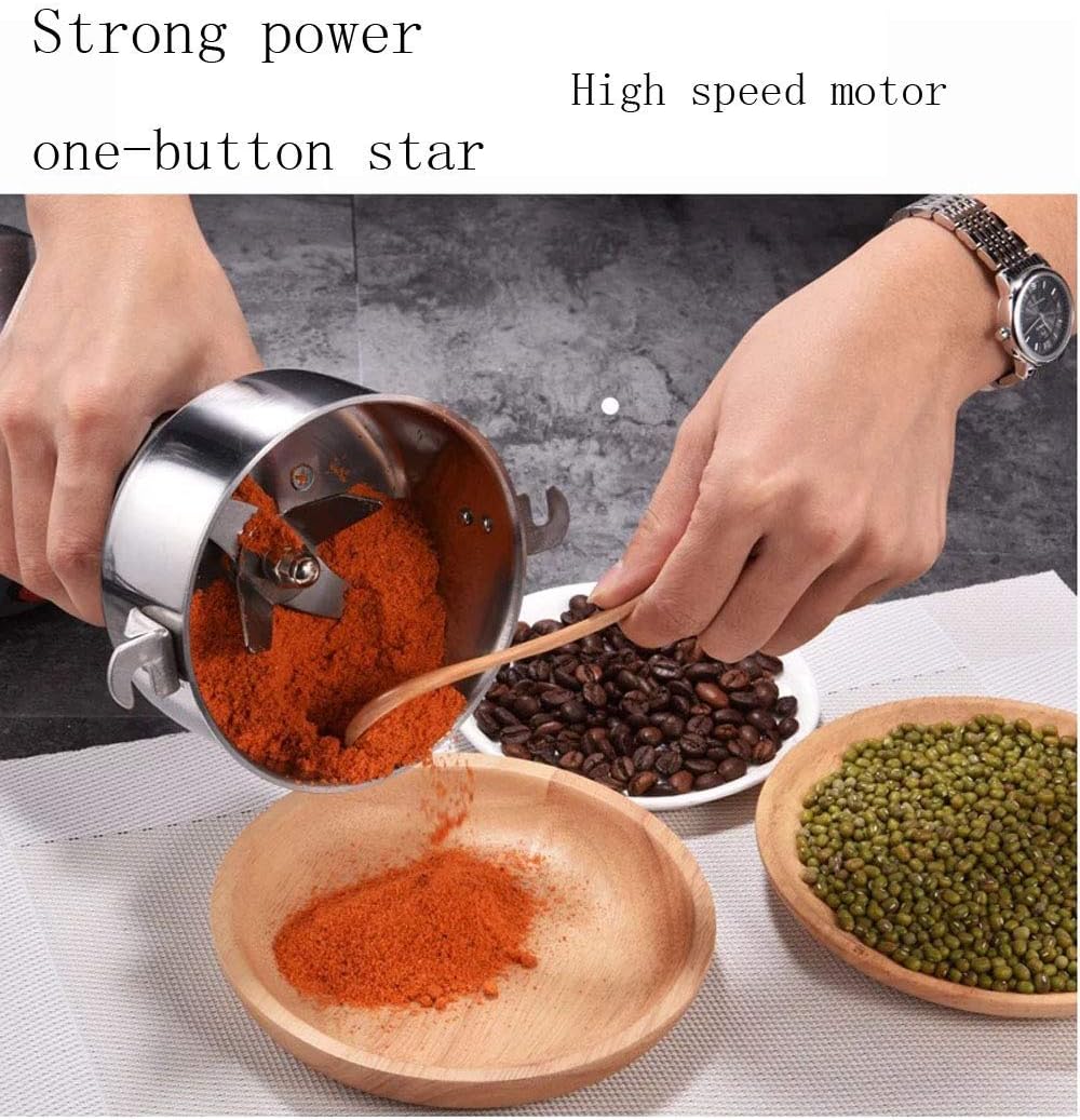 100g Stainless Steel Grain Mill Grinder / Multi Function Disintegrator