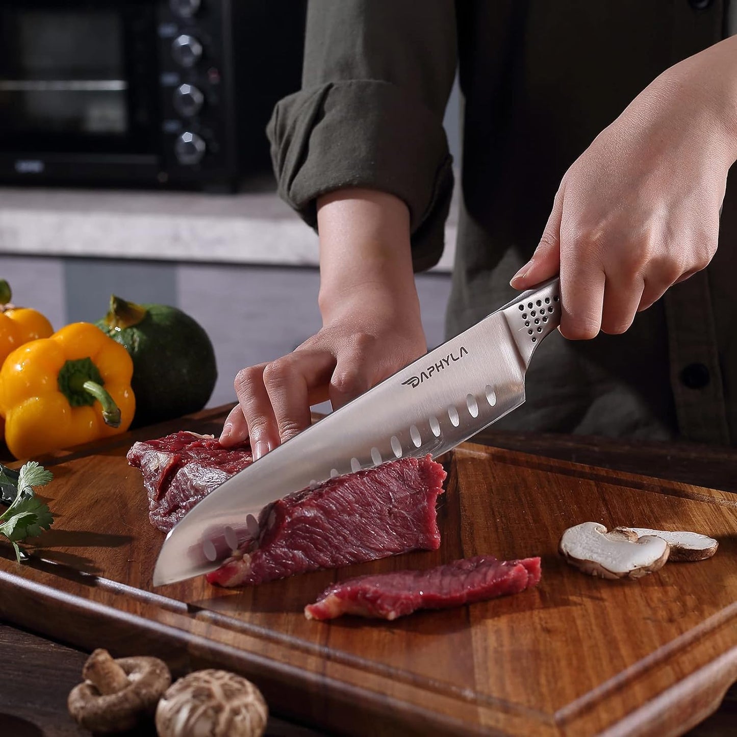 3 PC Daphyla Stainless Steel Kitchen Knife Set