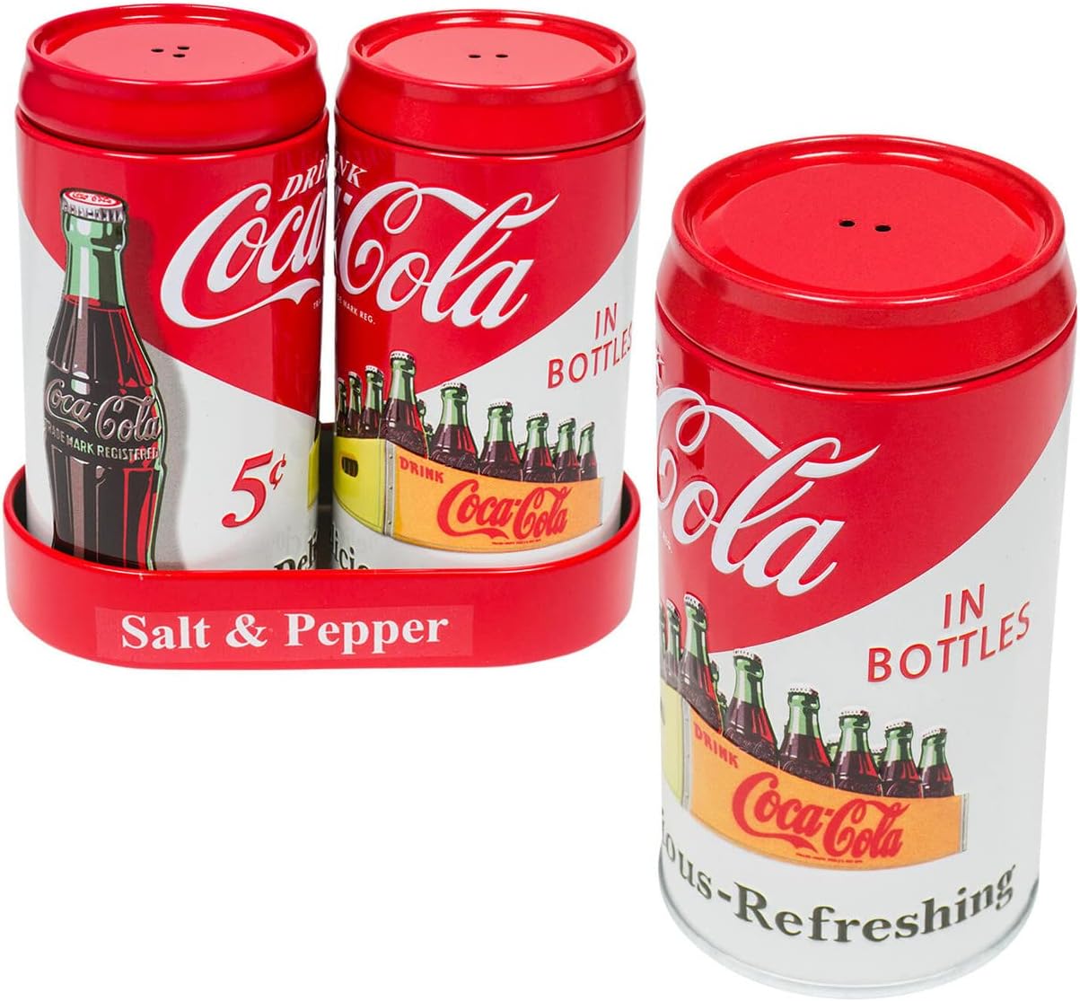Coca Cola Salt & Pepper Caddy