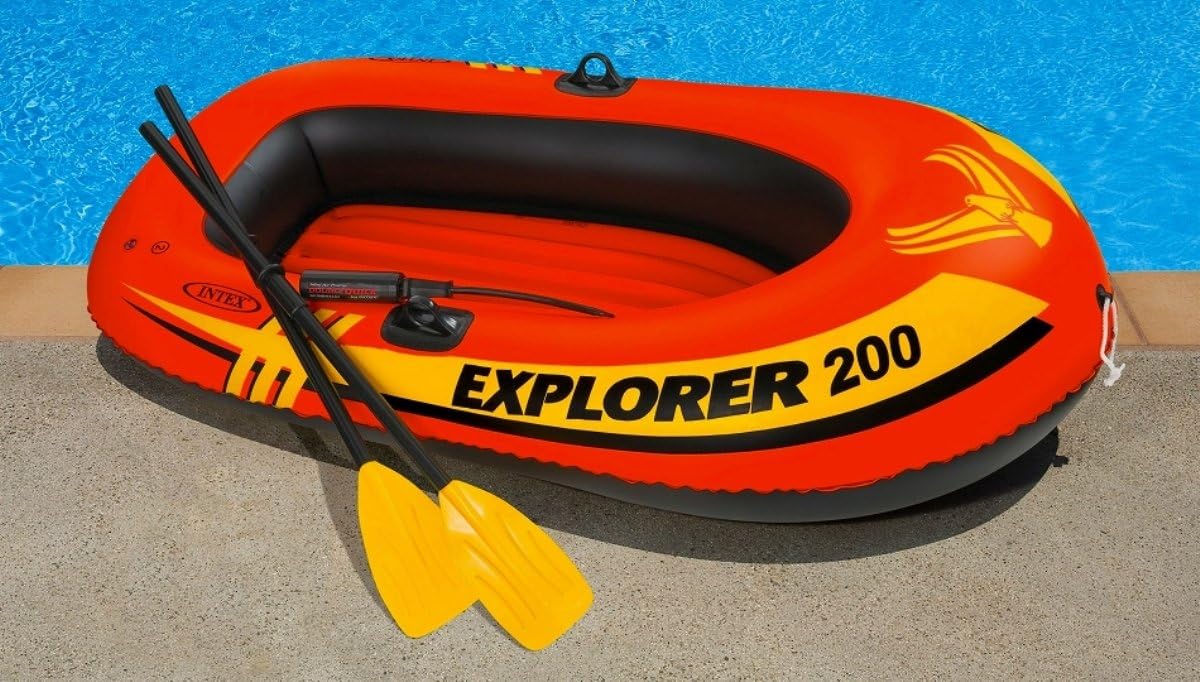 INTEX Explorer 200 Boat For Kids (Age 6+)