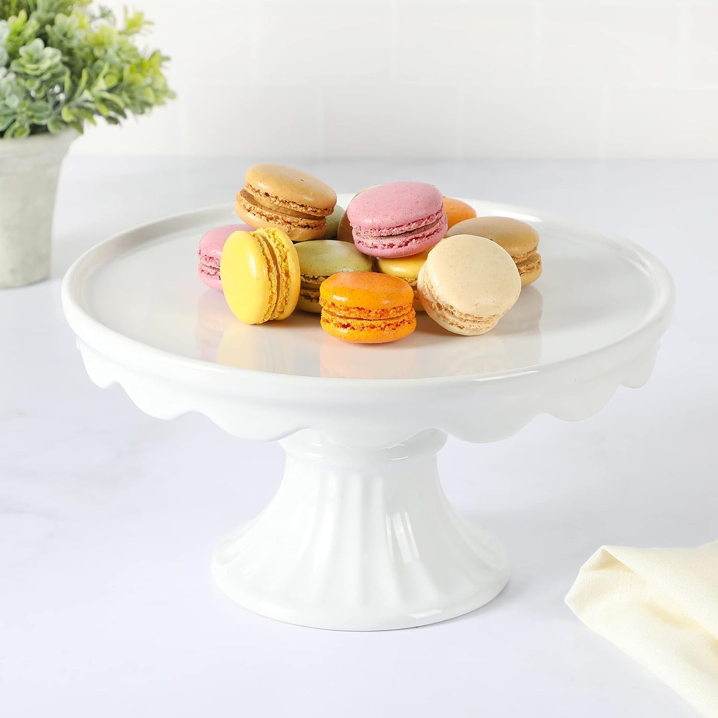 Martha Stewart 8" Stoneware Cake Stand