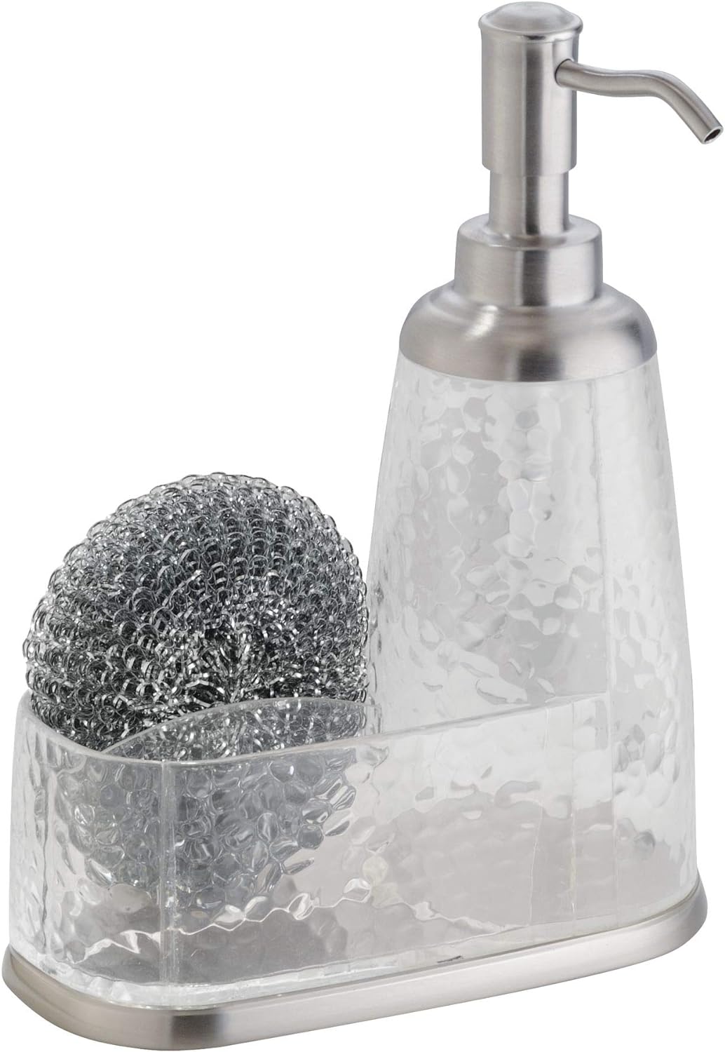 Soap Dispenser & Sponge Caddy Organizer for Kitchen Countertops