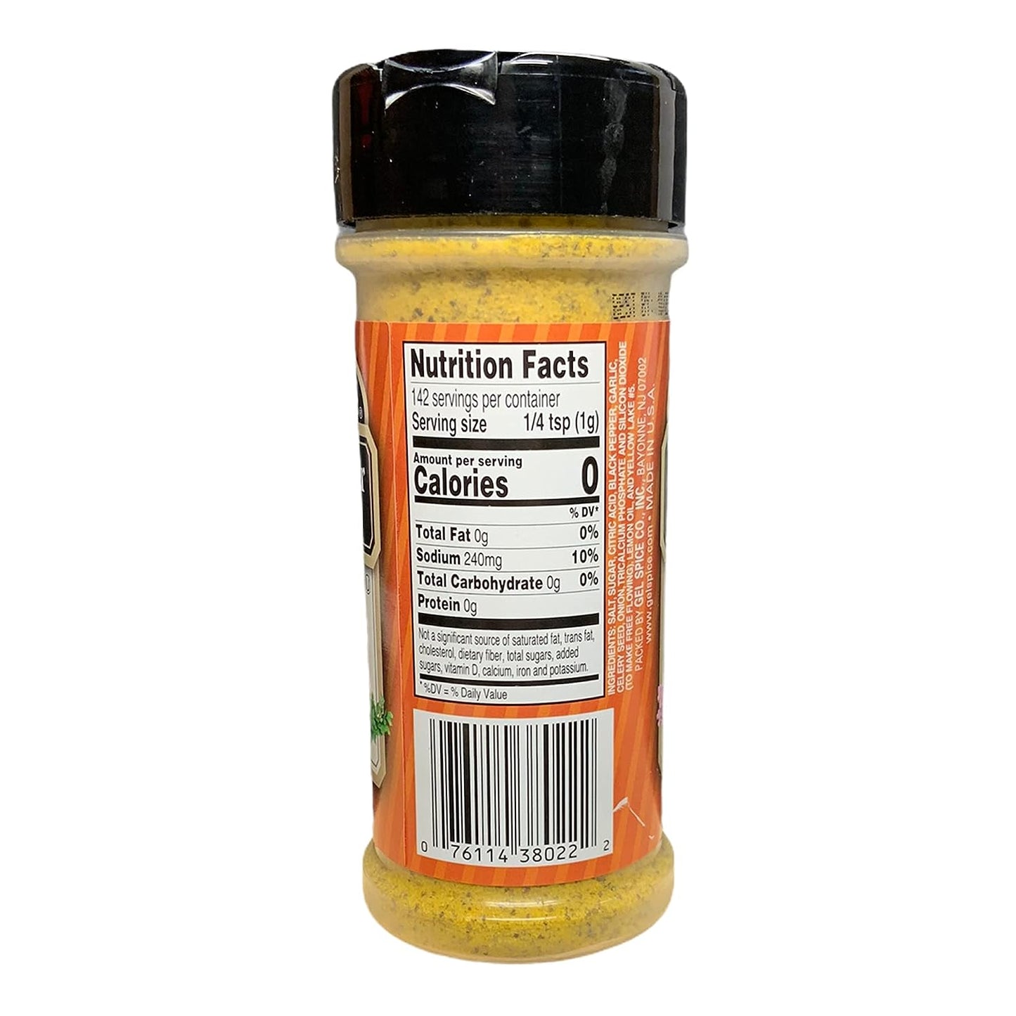 5 oz Spice Supreme Lemon Pepper Seasoning Ⓤ (Pack of 2)