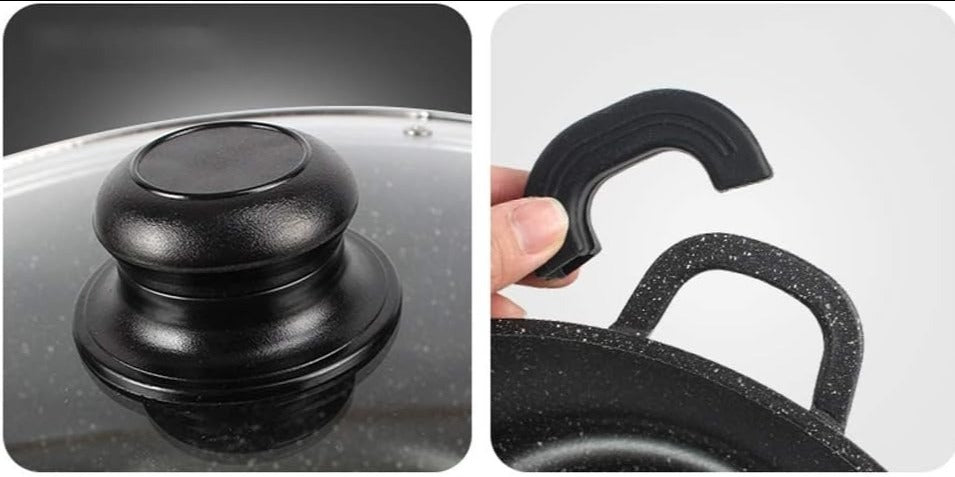 44cm Marble Dutch Oven Non-Stick High Quality