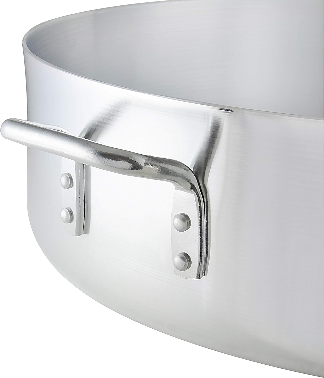 40 QT Aluminum Braiser Pot with Lid