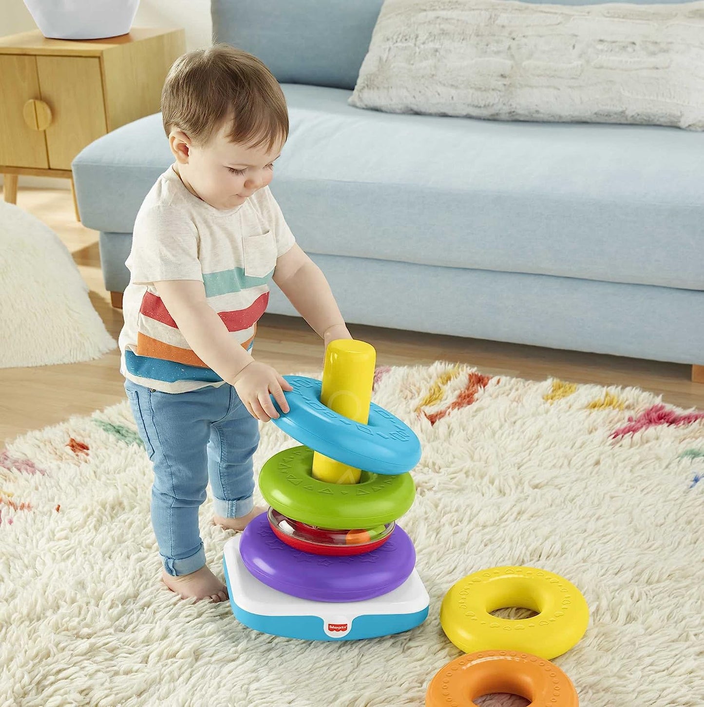 Fisher-Price Toddler Toy Giant Rock-A-Stack