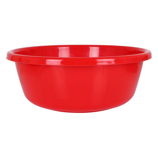 40L Red Plastic Basin