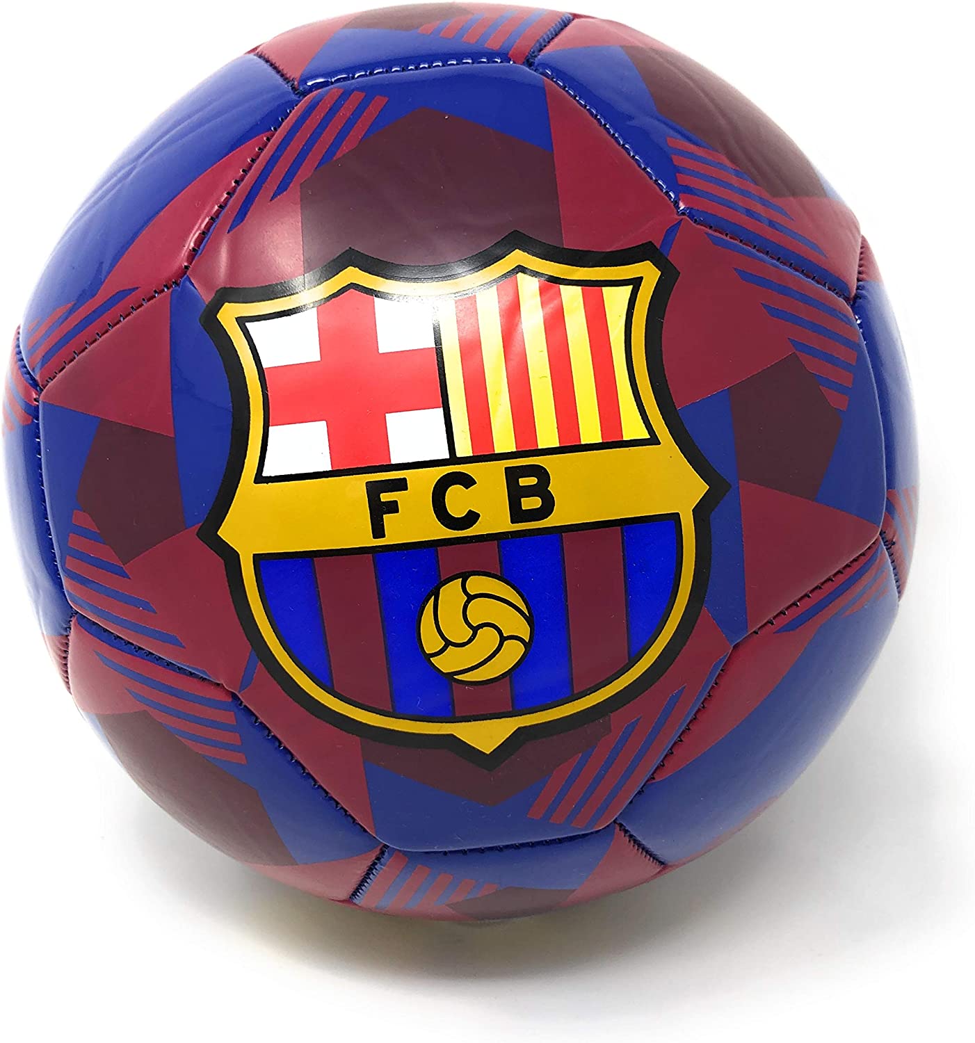 Icon Sports FC Barcelona Brush Size 5 Soccer Ball