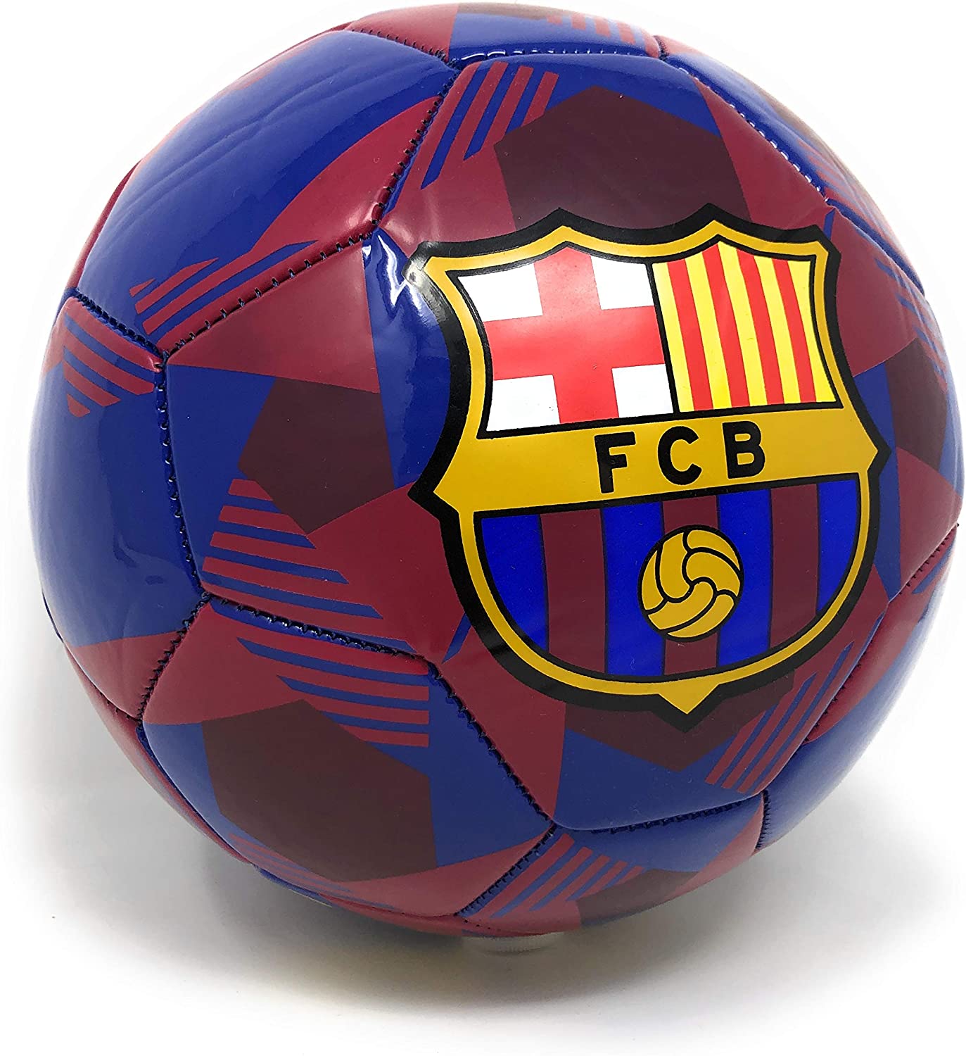 Icon Sports FC Barcelona Brush Size 5 Soccer Ball