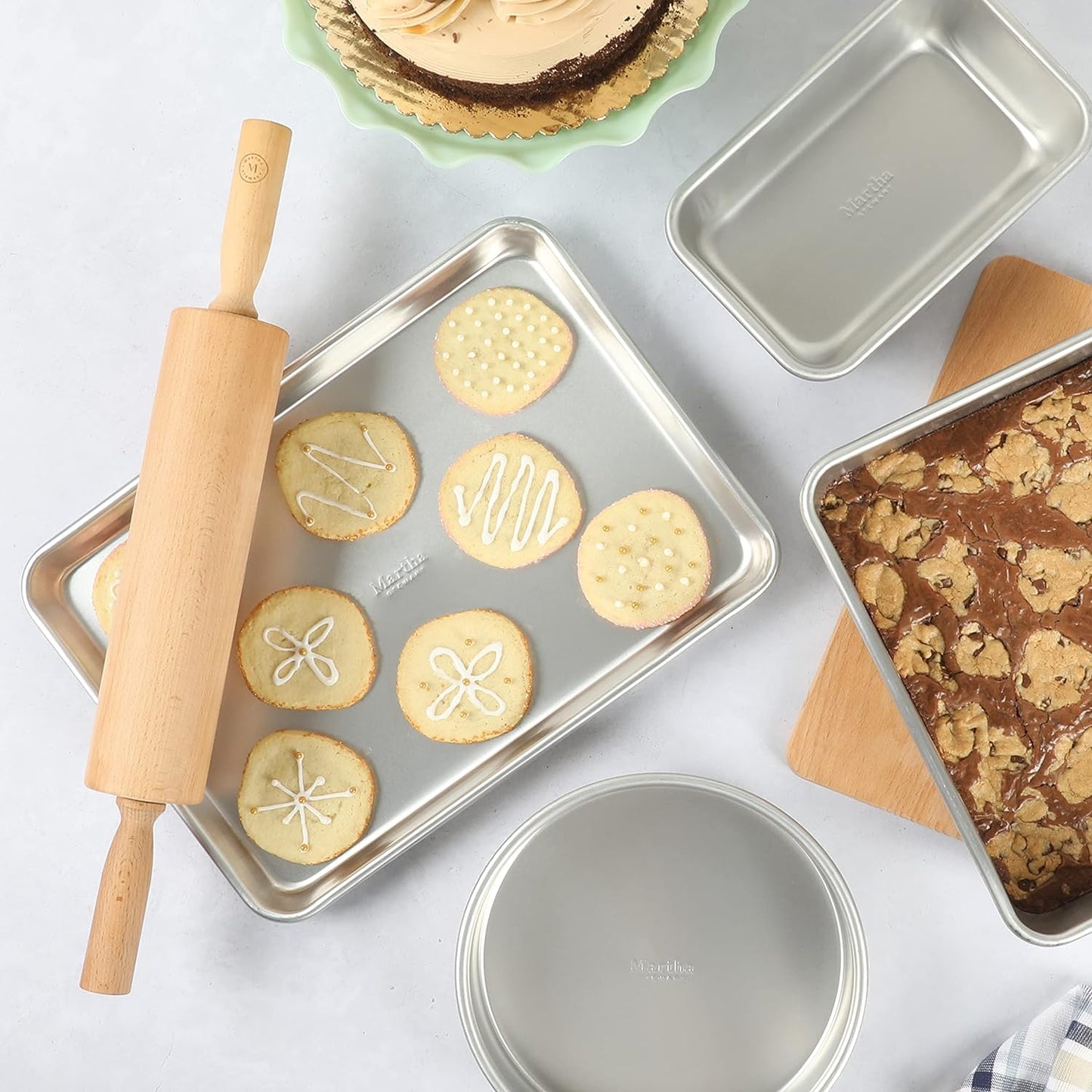 Martha Stewart Beech Wood Rolling Pin