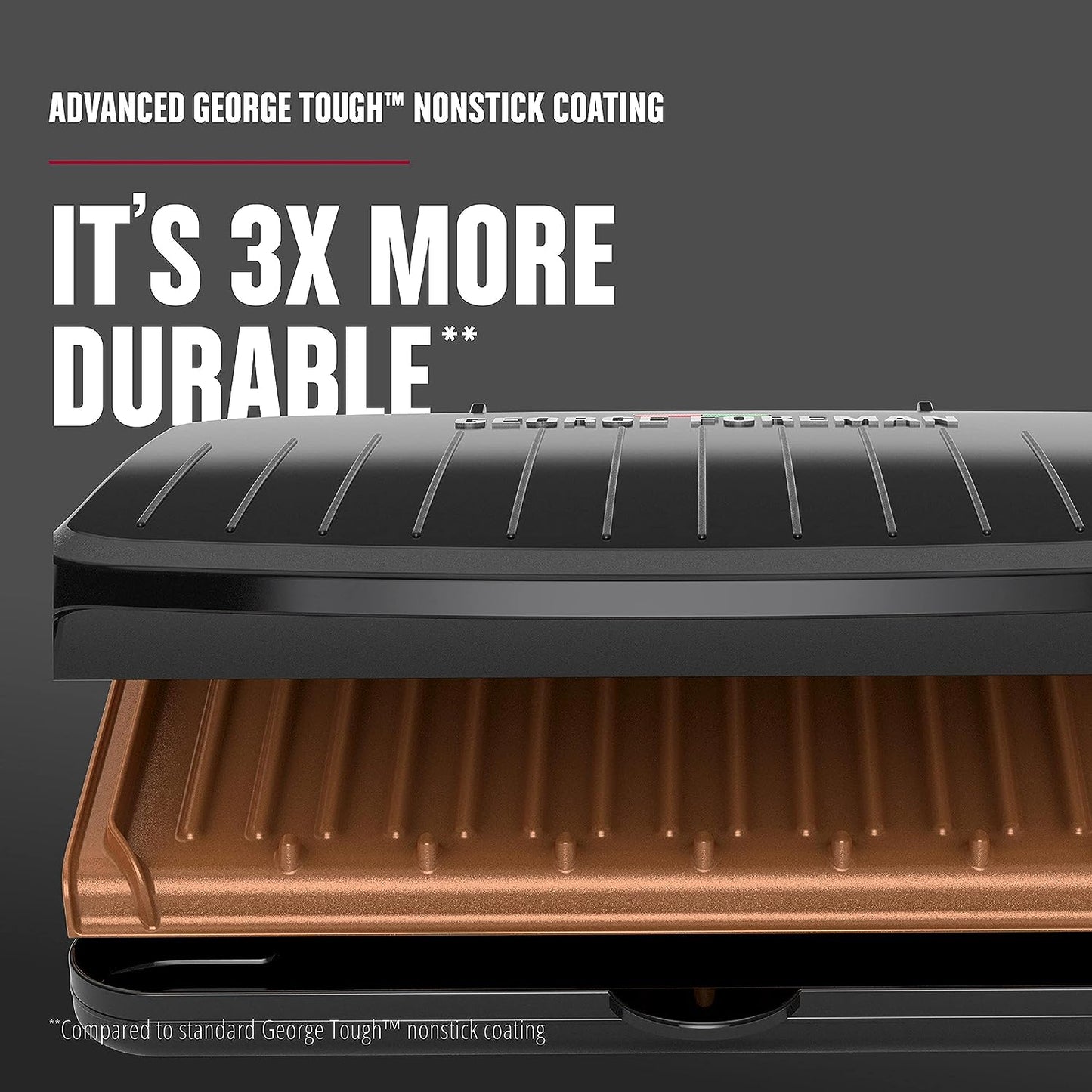 George Foreman 5-Serving Electric Grill And Panini Press