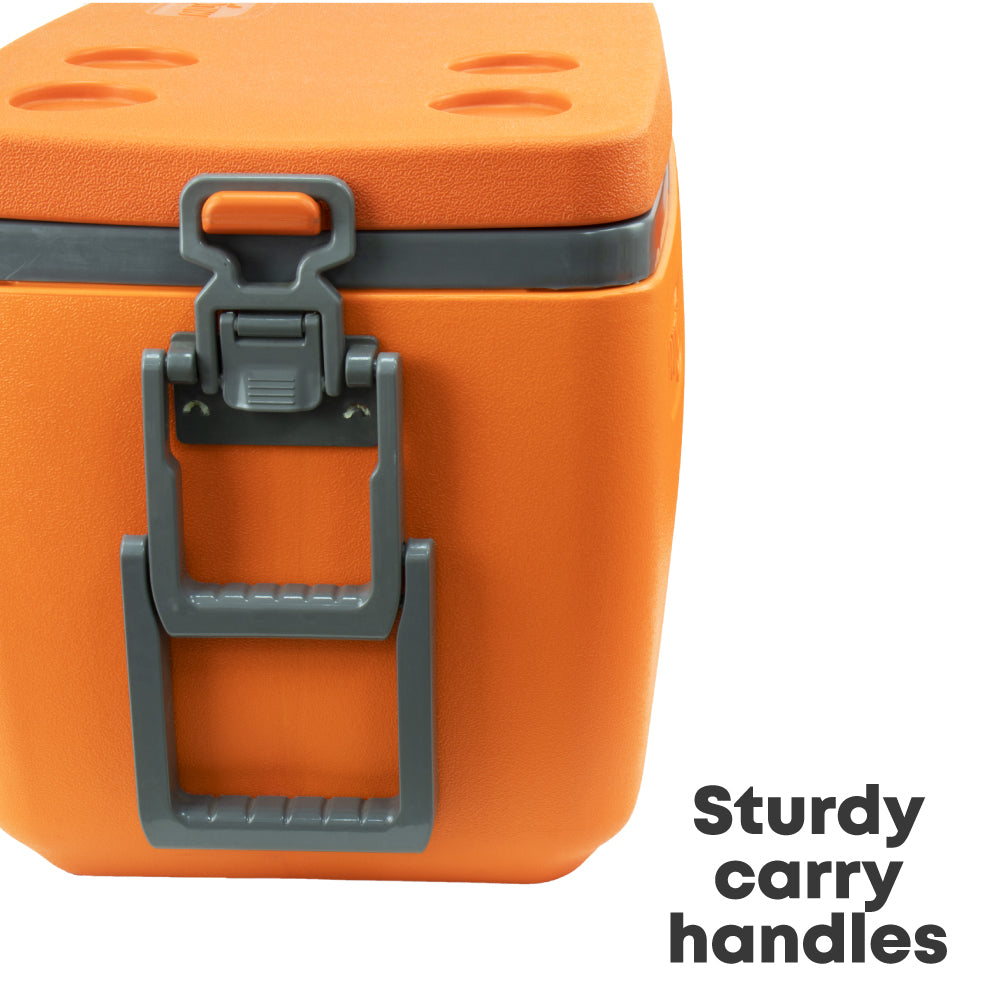 4 PC Orange Insulated Water Jug Set