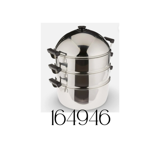 40CM 4-piece Steaming Set/Juego de Vapor de 4 Piezas de 40cm